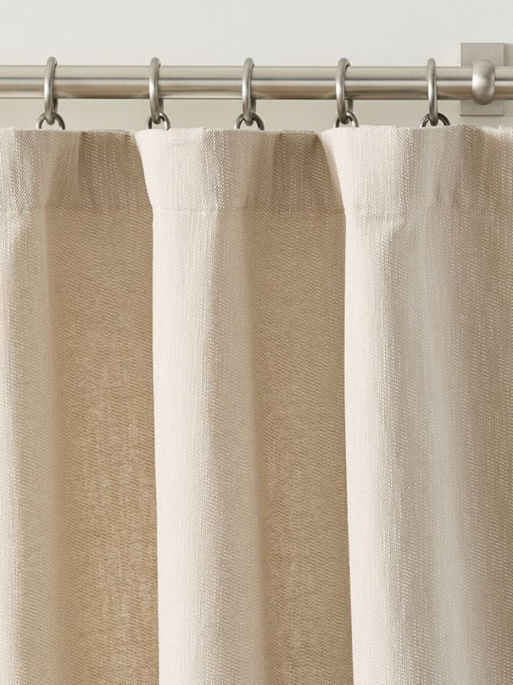 Pottery Barn Curtains in Dark Flax 50'x84" Lot of 4 panels